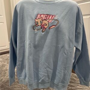 Blue Graphic Men Sweater